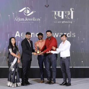 Recived Sparsh Award image-AJ